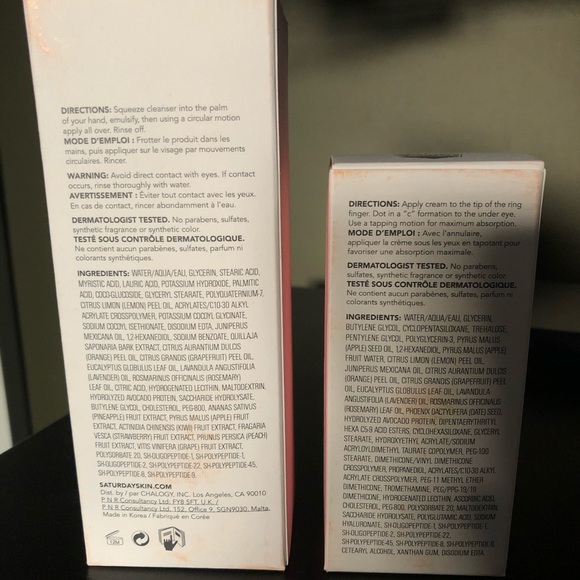 Saturday skin - rinse + shine & wide awake - Picture 2 of 4